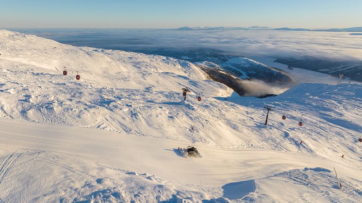 Das schwedische Skigebiet Åre.