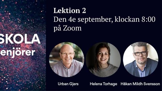 Urban Gjers, Helena Torhage & Håkan Mildh Svensson