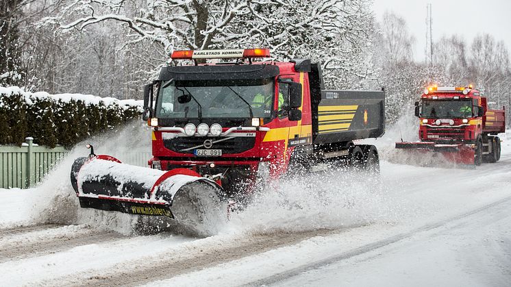 Vintern är på ingång och kommunens vinterväghållare är redo för en ny säsong.