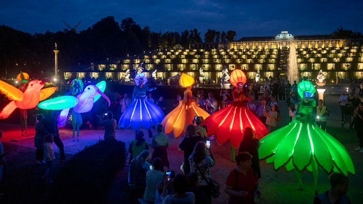 Potsdamer Schlössernacht in Sanssouci Park