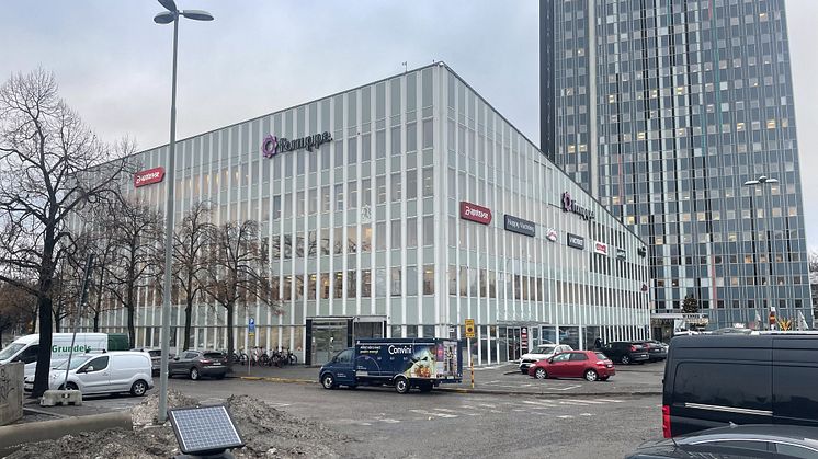 Uppgradering av fönster på Wenner Gren Center 