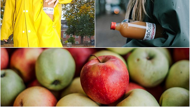 43 ton frukt har hittills räddats av Greenfood och juiceföretaget Rescued