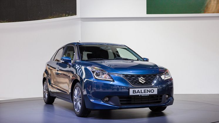 Ny Suzuki Baleno viste sig frem i Frankfurt