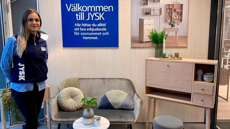 ​JYSKs första butik flyttar till Mobilia