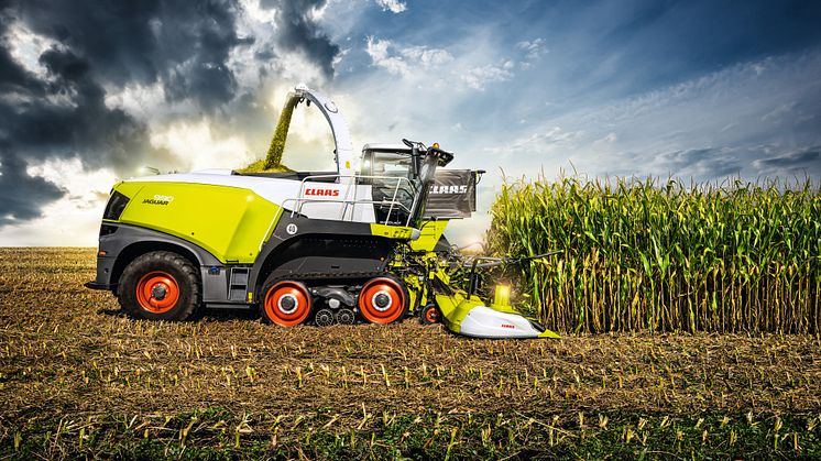 JAGUAR 990 er CLAAS sin nye toppmodell med 925 hk