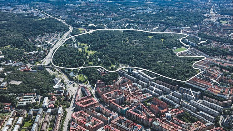 Byggnadsnämnden beslutade idag att genomföra samråd om förslag att Slottsskogen ska bli kulturreservat. Bild: Göteborgs Stad.