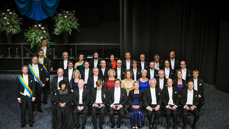 Årshögtiden är en av Umeå universitets akademiska högtider. Bilden är från Årshögtiden 2017 då bland annat Emmanuelle Charpentier promoverades till hedersdoktor. Foto: Mattias Petterssonpromoverades till hedersdoktor. 