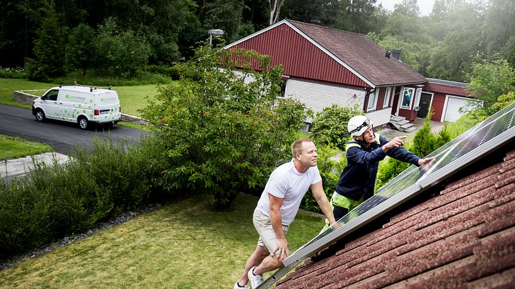 Intresset för egen solcellslösning ökar