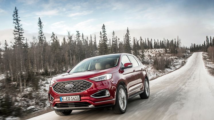 Feiert Österreichpremiere auf der Vienna Auto Show: Der neue Ford Edge