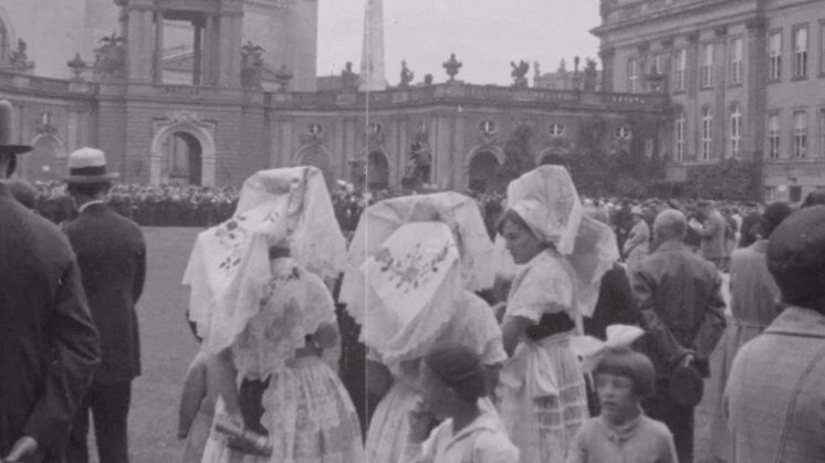 Im virtuellen Kinosaal des Filmmuseum Potsdam kann man eine Zeitreise in die Vergangenheit unternehmen. Foto: Filmmuseum Potsdam.