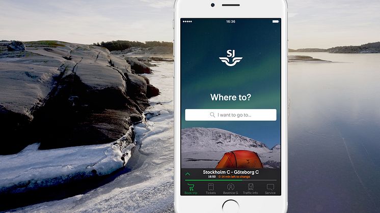 Nu finns SJs prisbelönade app på engelska.