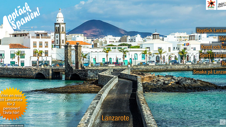 Allt om Lanzarote i nya Upptäck Spanien!