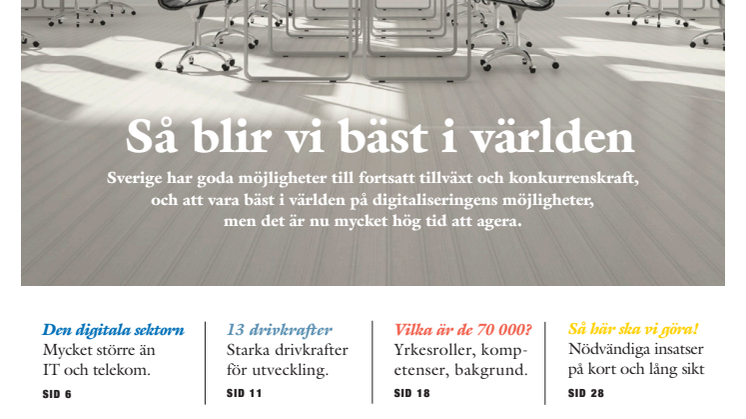 IT-kompetensbristen - en rapport om den svenska digitala sektorns behov av spetskompetens