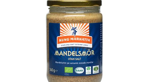 Kung Markatta återkallar Mandelsmör, 360 gram