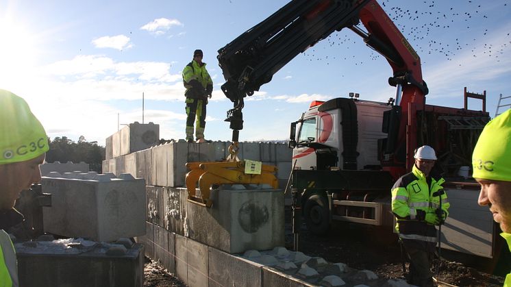 Flexibelt planlager, SRV Återvinning, Huddinge