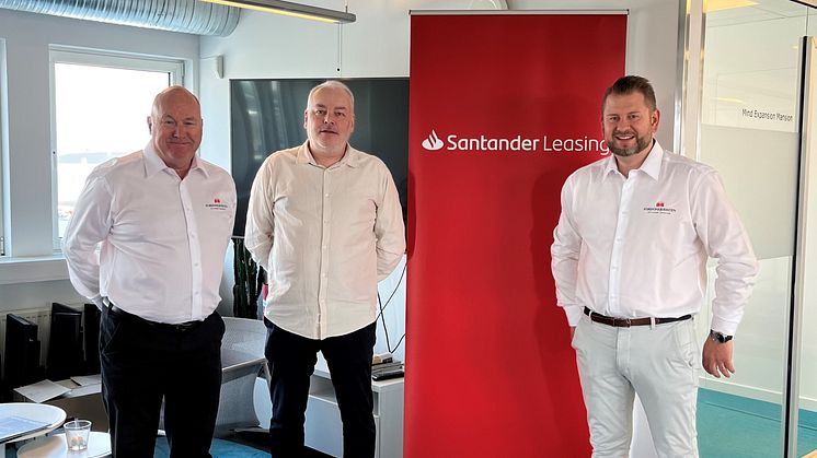 Bo Ericsson, Fordonsjuristen, Johan Andersson, inköpschef på Santander Leasing & Ulf Stefansson, Fordonsjuristen
