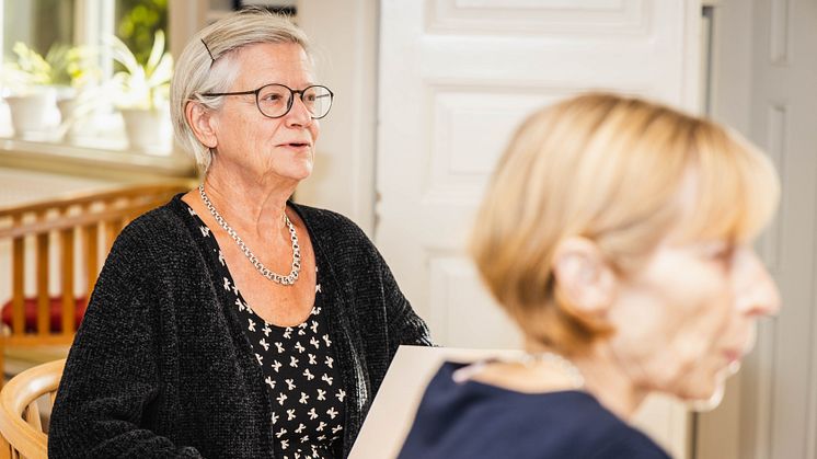 Cirkeldeltagaren Eva Önnesjö. Fotograf: Andreas Ljungman