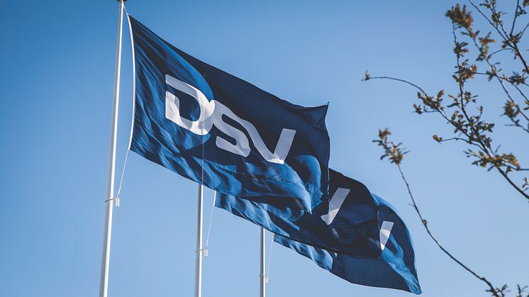 DSV hälsar Log Max varmt välkomna till sitt logistikcenter i Rosersberg.