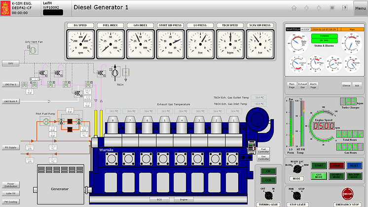 Screen capture from the new DEDF Cruise Ferry model