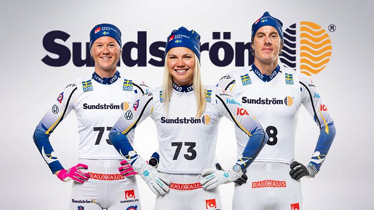 Från vänster Maja Dahlqvist, Emma Ribom och Johan Häggström