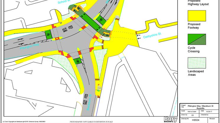 Work starts on improved pedestrian and cycle crossing in Radcliffe