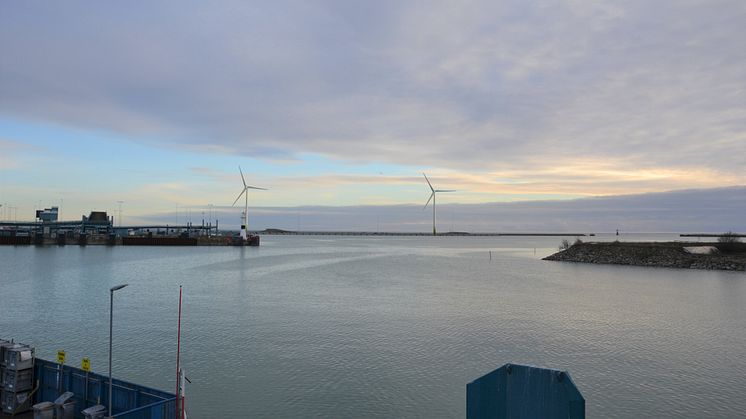 Två nya vindkraftverk ska byggas i Trelleborgs Hamn