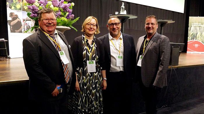 Lennart Magnusson, Elizabeth Hanson, Saul Becker och Tim Moore.