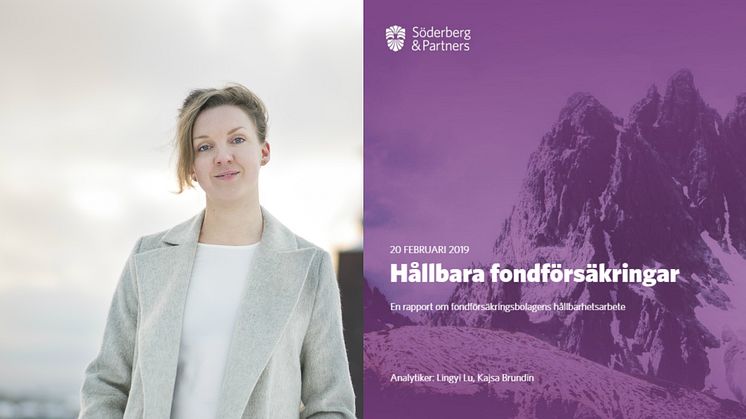 Johanna Landberg, Hållbarhetsansvarig SPP