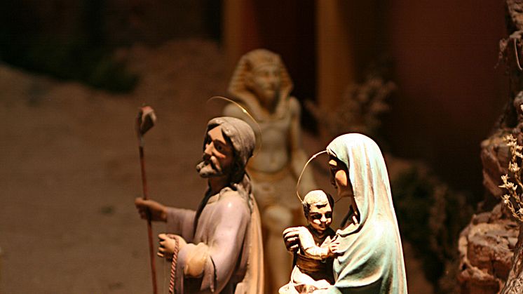 Typical nativity scene