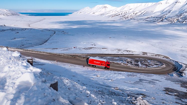 Elektrisk lastebil, Svalbard