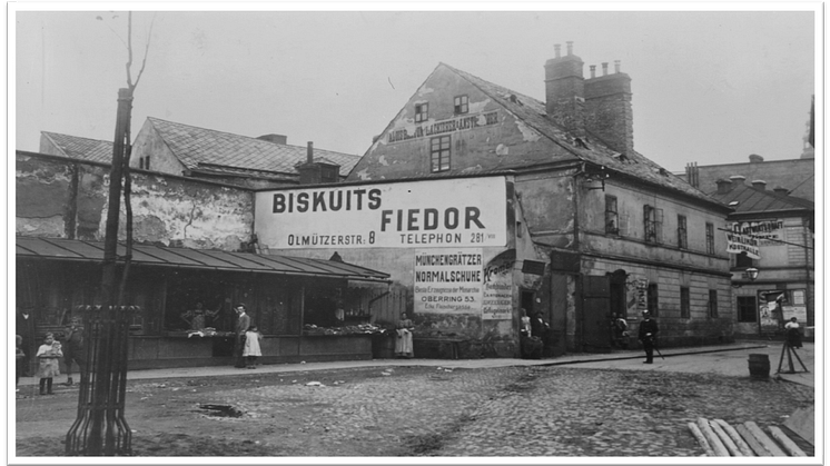 Původní továrna na výrobu sušenek firmy Fiedor v Opavě