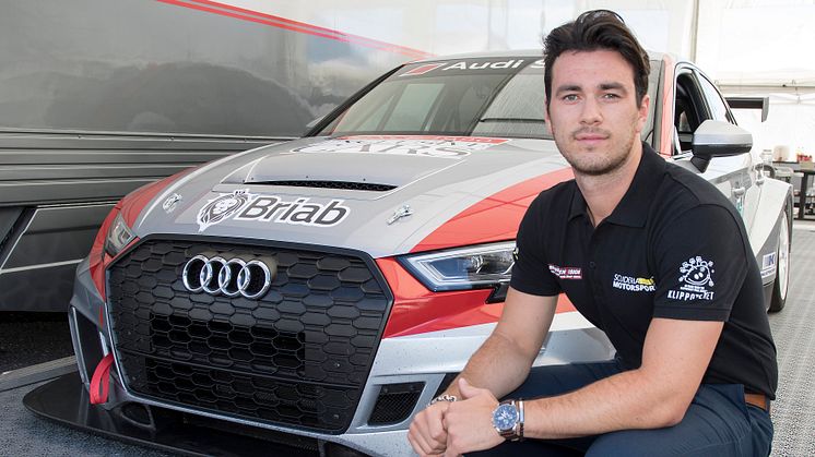 Joakim Darbom är klar för STCC där han kommer att köra Audi för Brovallen Design. 