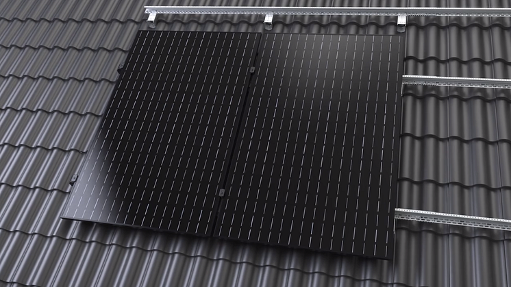 Ny innovativ leverantör av montagematerial för solpaneler hos Rexel.