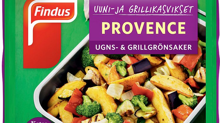 Uuni- ja grillikasvikset Provence 500g