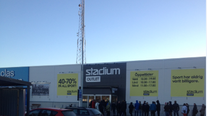 Stadium Outlets 20:e butik öppnar i Västervik 