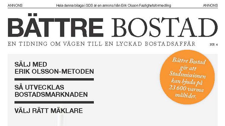 Bättre Bostad - tidningen om hur du trivs bättre i din bostad och gör bättre bostadsaffärer