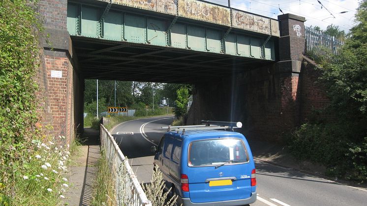 Rail bridge at Kempston Hardwick