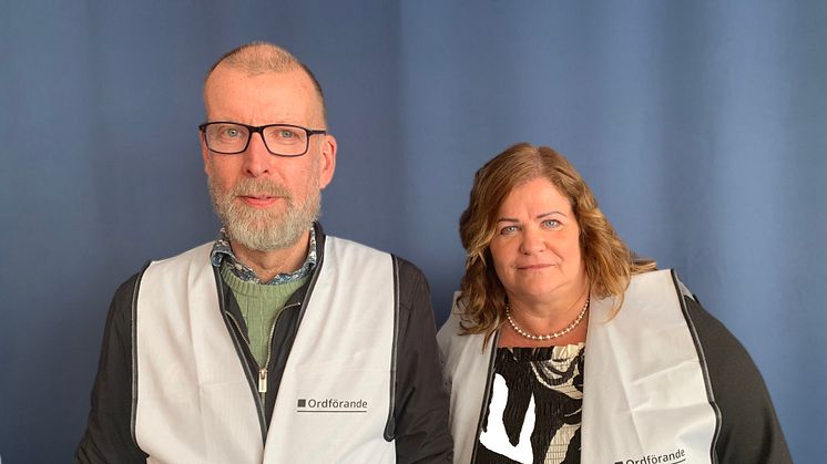 Johan Sjövall och Susanne Fagerström ska ta emot Karlstadsbornas röster i EU-valet.