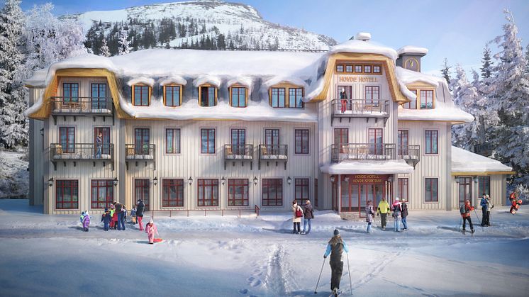 SkiStar Vemdalen: Invigning av nya Hovde Hotell på Vemdalsskalet