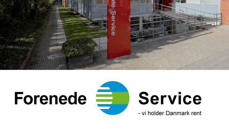 Forenede Service - Vi holder Danmark rent. Imagebrochure 