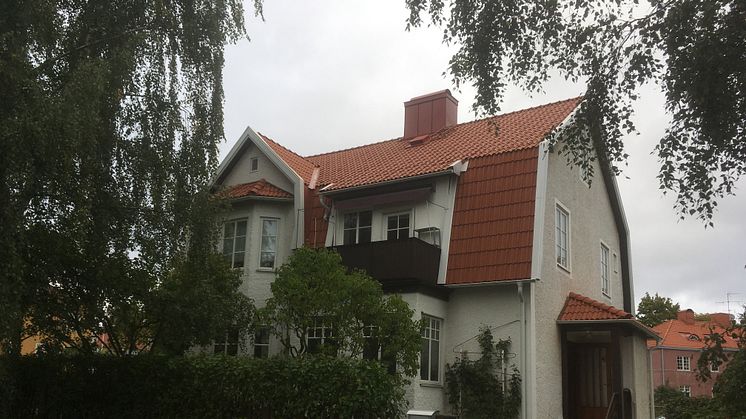 Sveriges bästa takläggare 2018, King of Roofs - Bankeryds Takläggare AB med sitt Vittinge-tak i Jönköping.