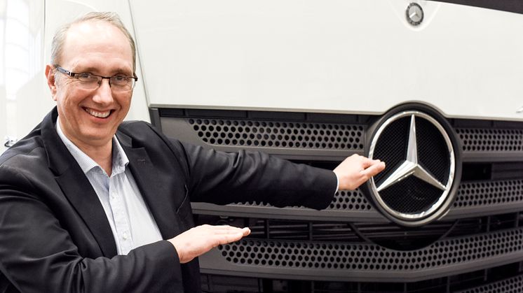 Bengt-Ove Andersson ny försäljningstopp för Mercedes lastbilar