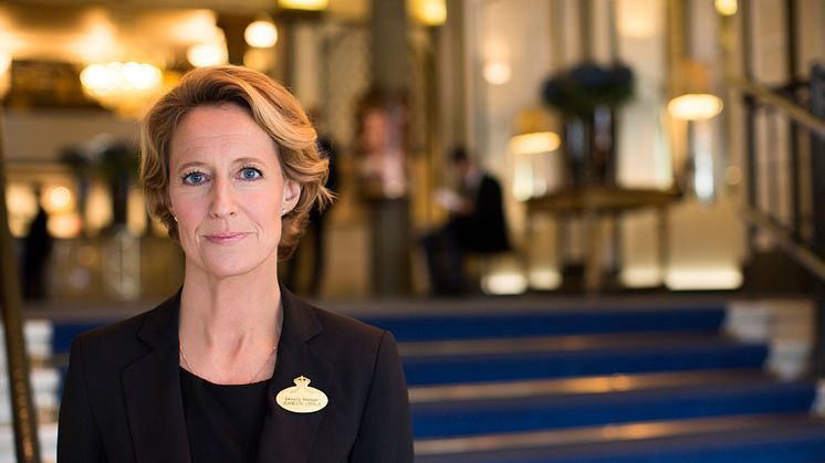 Grand Hôtels säkerhetschef Jeanette Lesslie har tilldelats Risk Management stipendiet