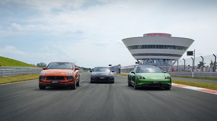 Erlebnisprogramm Onroad im Porsche Experience Center Leipzig 