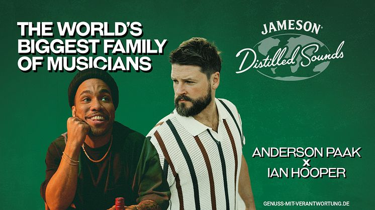 Jameson bringt mit Distilled Sounds Artists aus der ganzen Welt zusammen