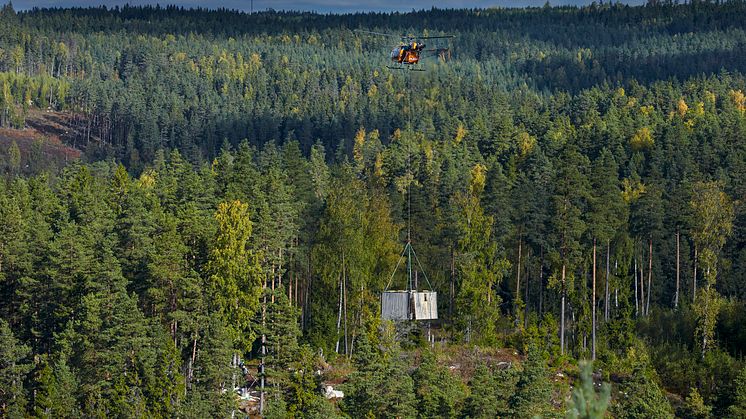 Sveriges första Zip Line i världsklass byggs i Småland