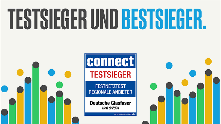 Bestnote im connect-Festnetztest 2024: Deutsche Glasfaser erneut als „überragend“ ausgezeichnet