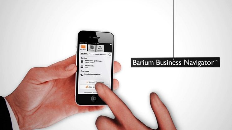 Barium Live! (BPMS) – lättanvänd molntjänst för process- och verksamhetsförbättring