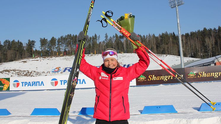 Sølv til Ingrid Landmark Tandrevold i Junior-VM