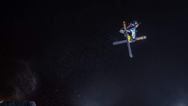 Big Air Action beim Whitestyle Open, Mürren